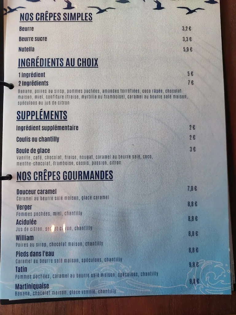 Menu_Restaurant à Guidel Plages - Lorient - Les Pieds Dans l'Eau_Guidel_image_2