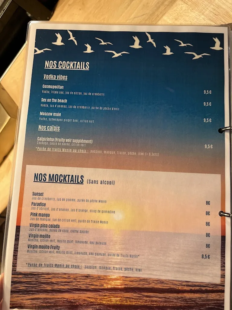 Menu_Restaurant à Guidel Plages - Lorient - Les Pieds Dans l'Eau_Guidel_image_3