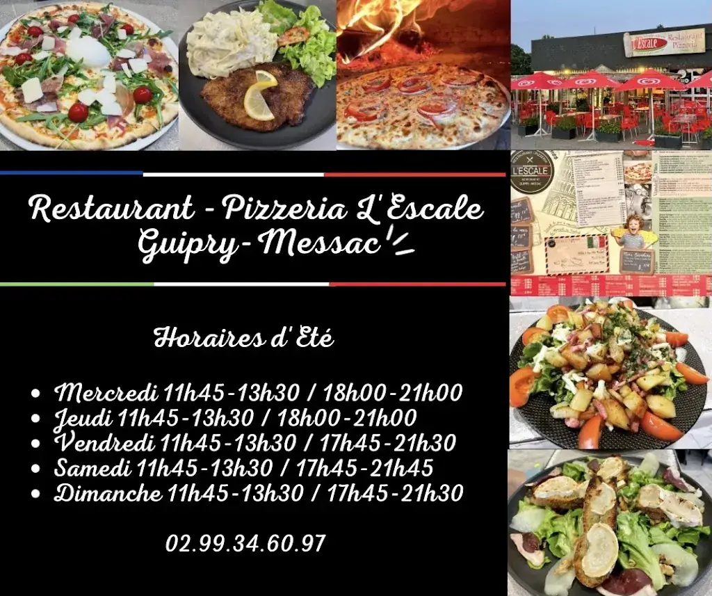 Menu_Restaurant Pizzeria L'Escale Guipry-Messac_Guipry-Messac_image_4