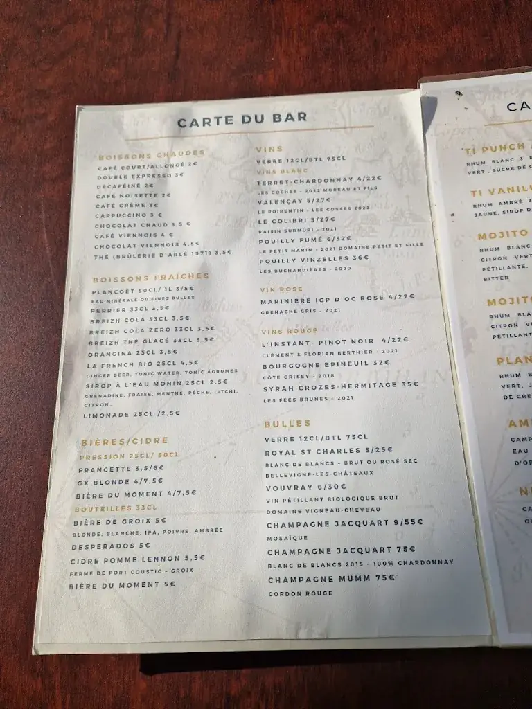 Menu_Restaurant la Marine groix_Groix_image_2