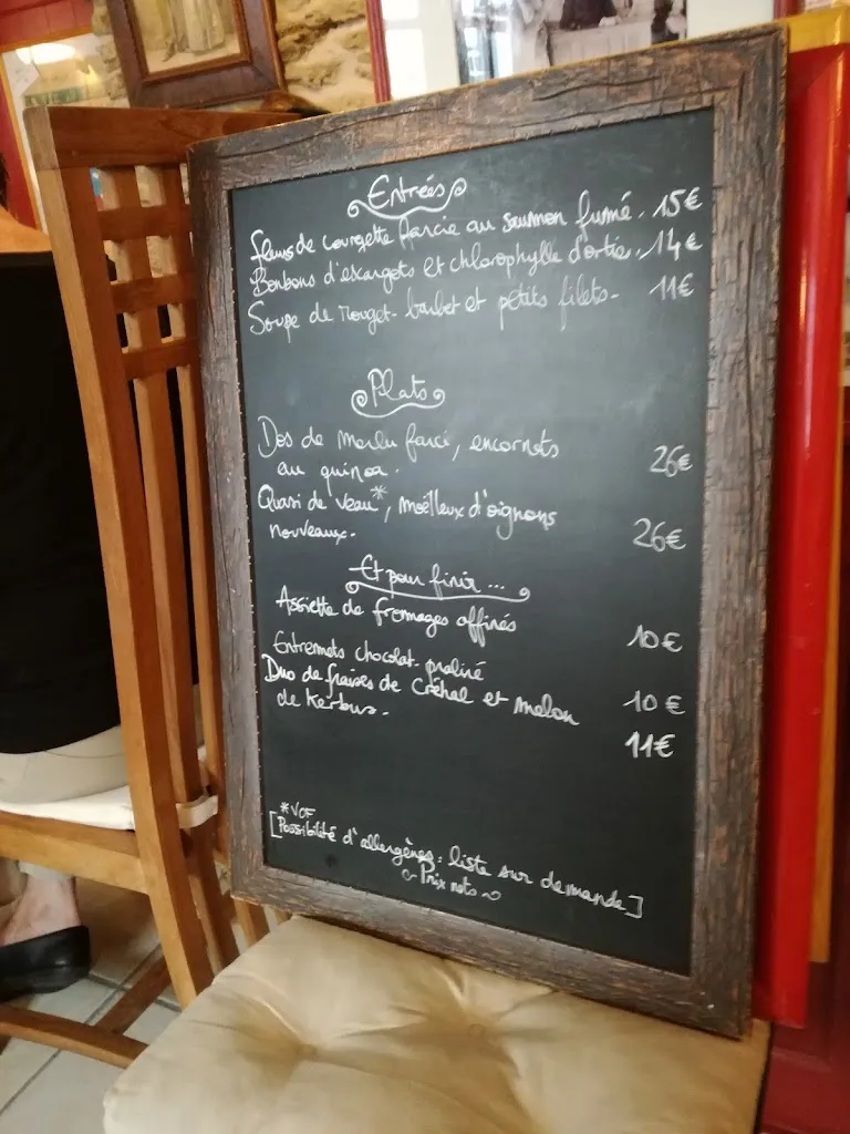 Menu_Le Cinquante, Restaurant, Cave à vins et Chambres d'hôtes à Groix_Groix_image_2