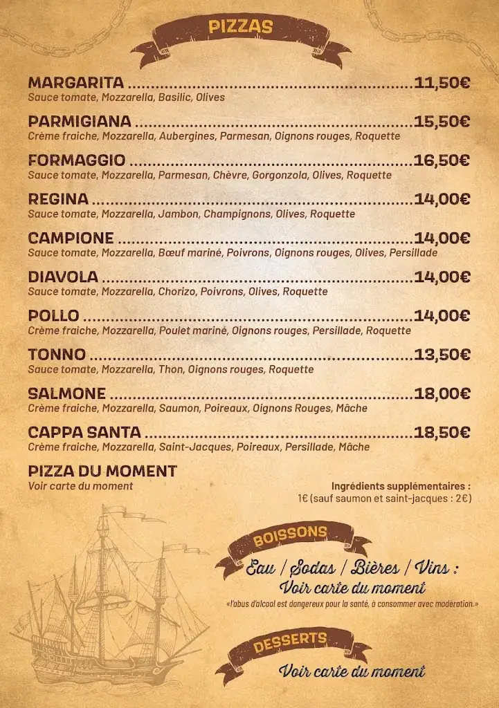 Menu_Le Four des Pirates_Groix_image_1