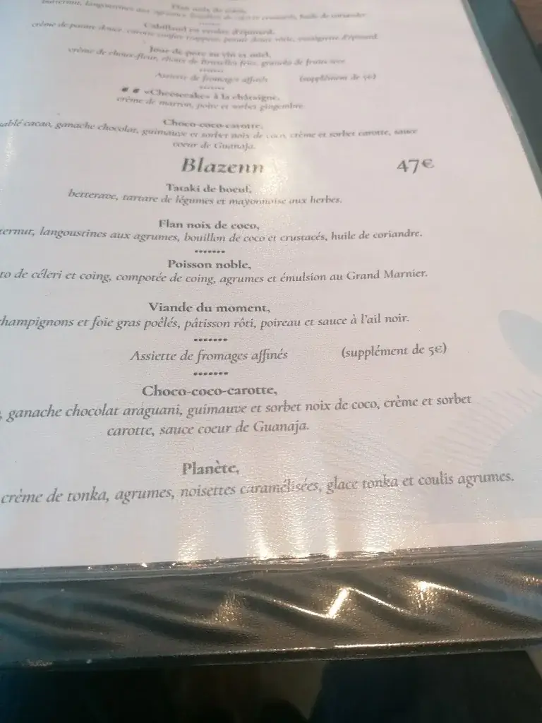 Menu_Le Poisson D'Avril_Guilvinec_image_3