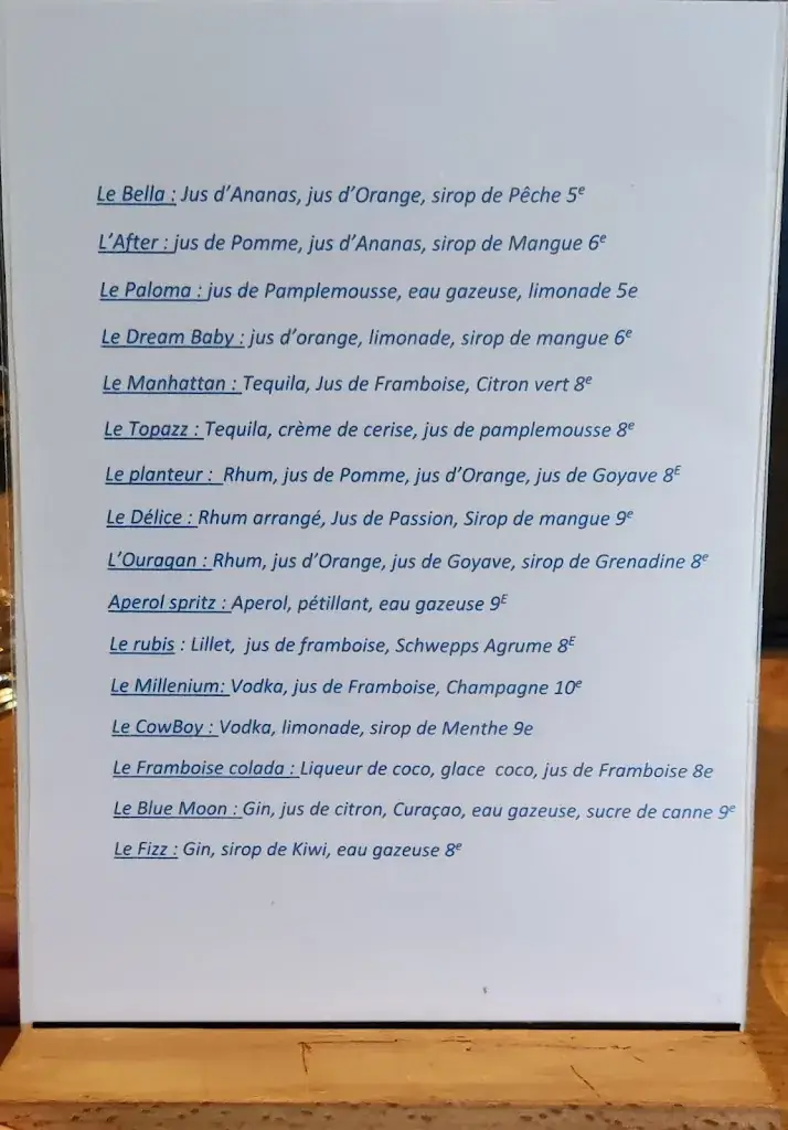 Menu_Be Good Inn_Guingamp_image_1