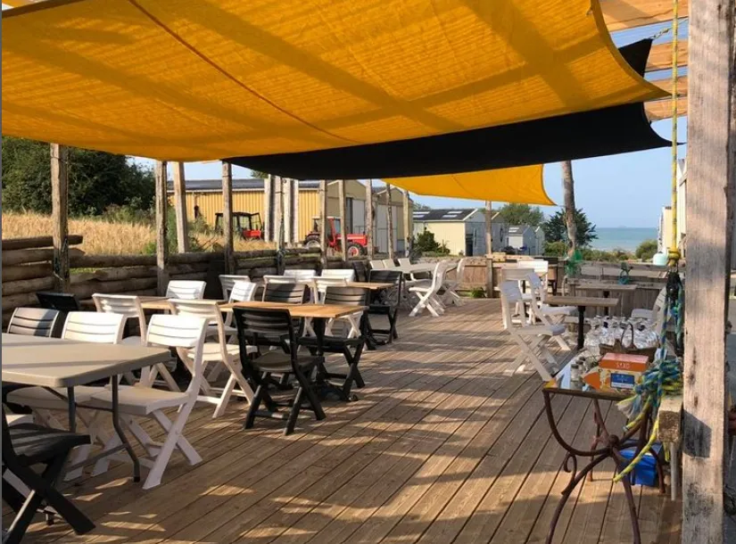 La Cabane de Mytilus restaurant in Hillion