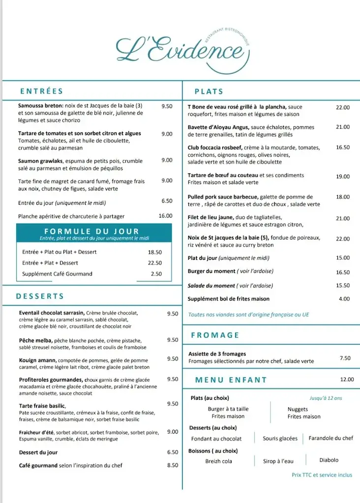 Menu_L'évidence Yffiniac_Yffiniac_image_1