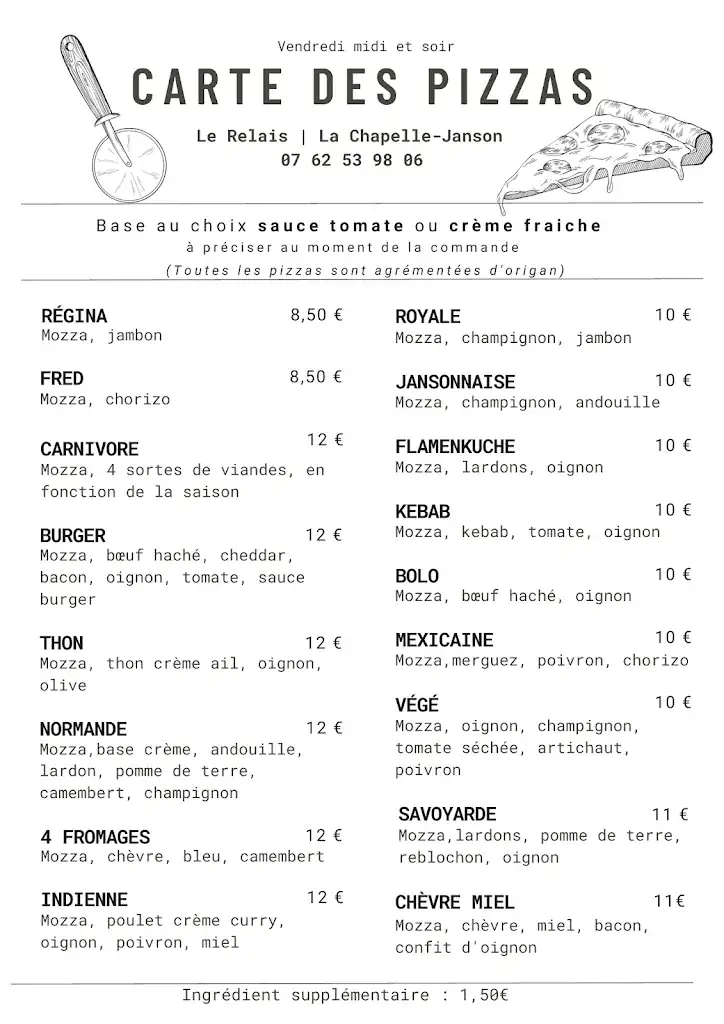 Menu_Le Relais_Chapelle-Fleurigné_image_1