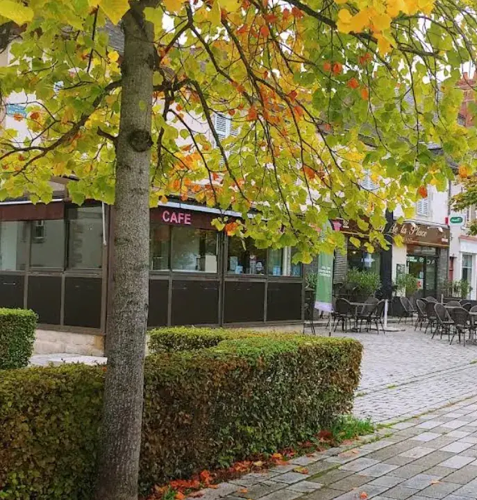 SteveplusChris_Café de la Place_Boussac_review