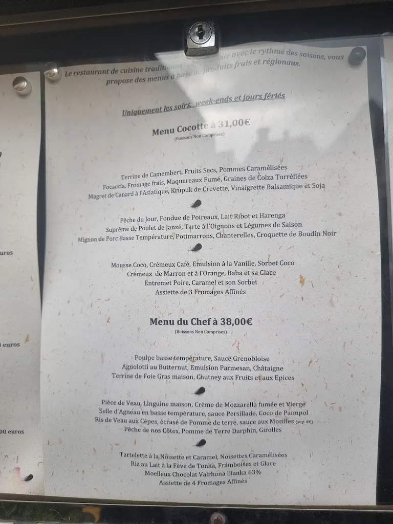 Menu_Les cocottes noires_Janzé_imagen_1