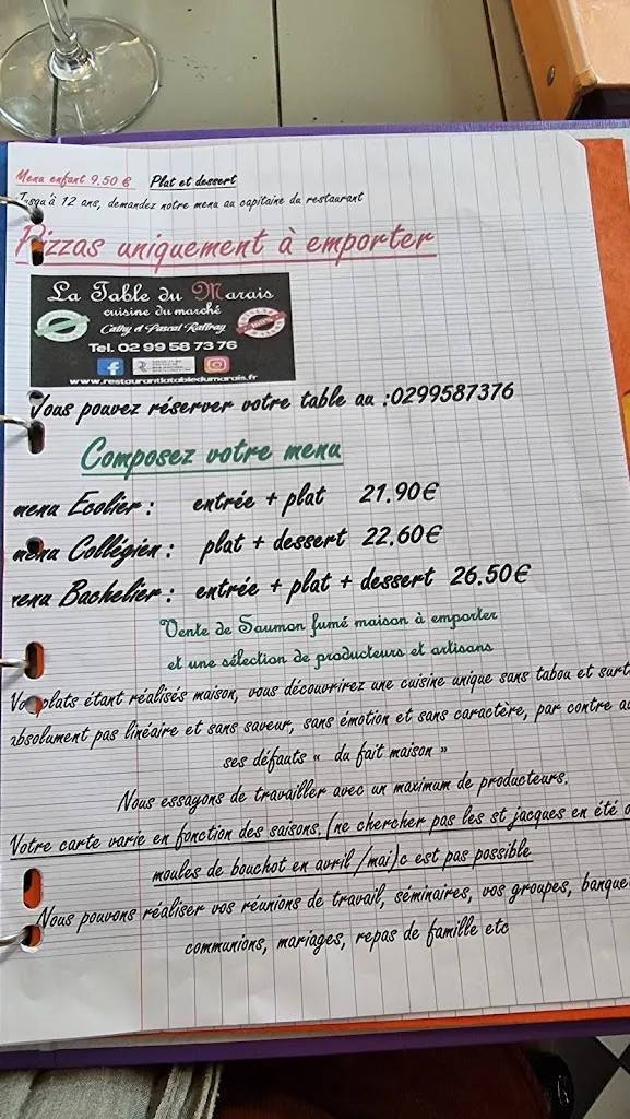 Bruno VAN DEN BOSSCHE_La Table du Marais_Fresnais_review