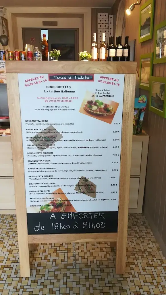 Menu_Tous à Table_Fresnais_image_1