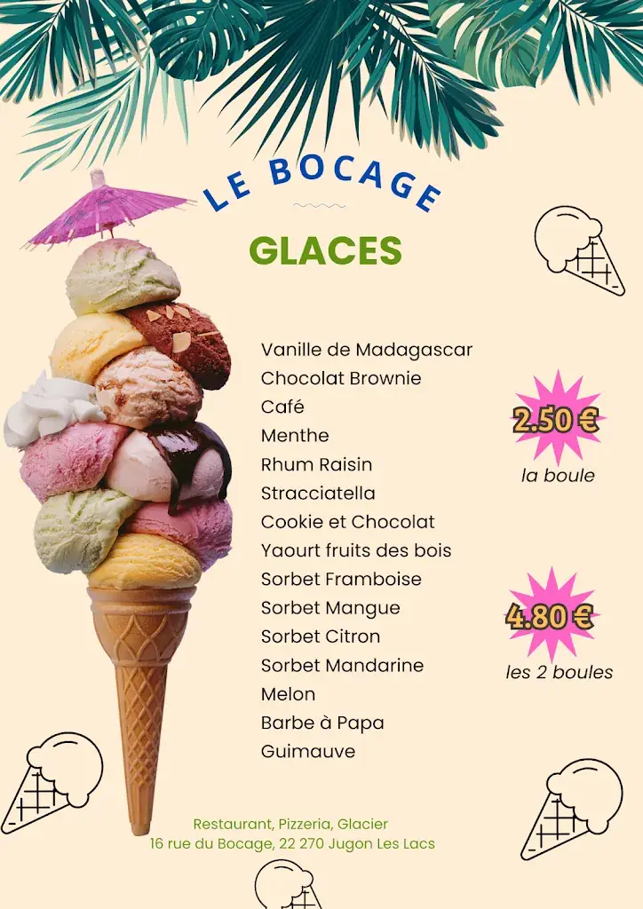 Menu_RESTAURANT LE BOCAGE_Jugon-les-Lacs_imagen_4