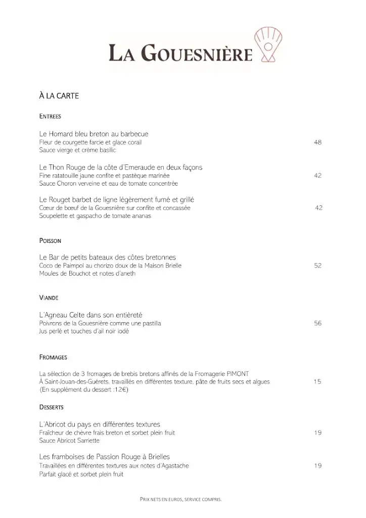 Menu_Restaurant La Gouesnière_Saint-Méloir-des-Ondes_image_4