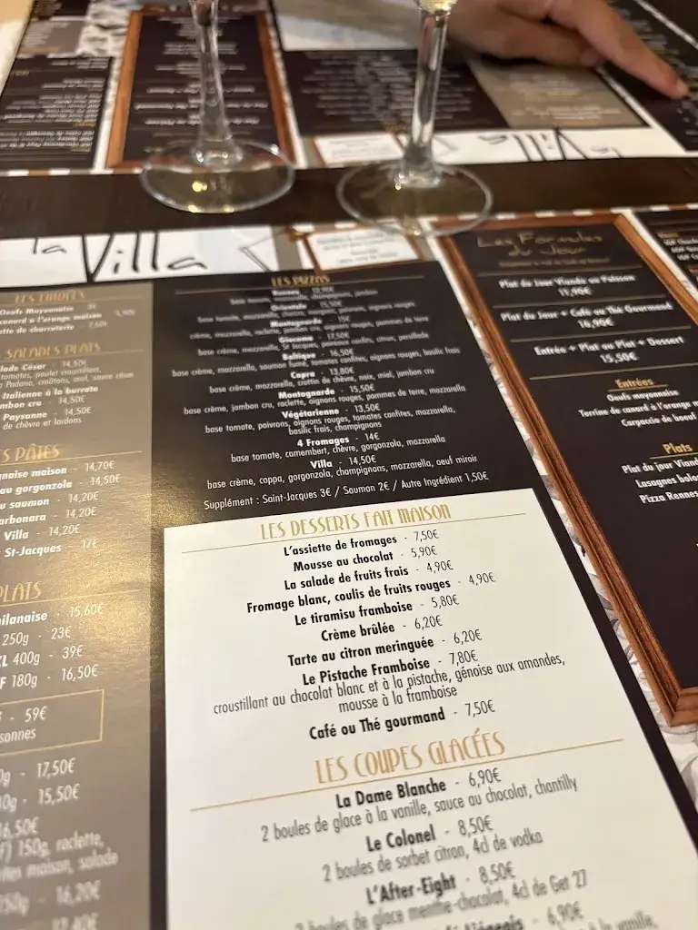 Menü_La Villa Grill/Pizzeria_Gouesnière_Bild_3