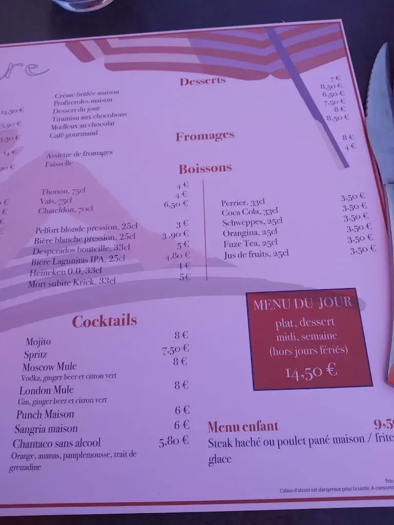 Menu_L'Aventure _Bellerive-sur-Allier_image_3