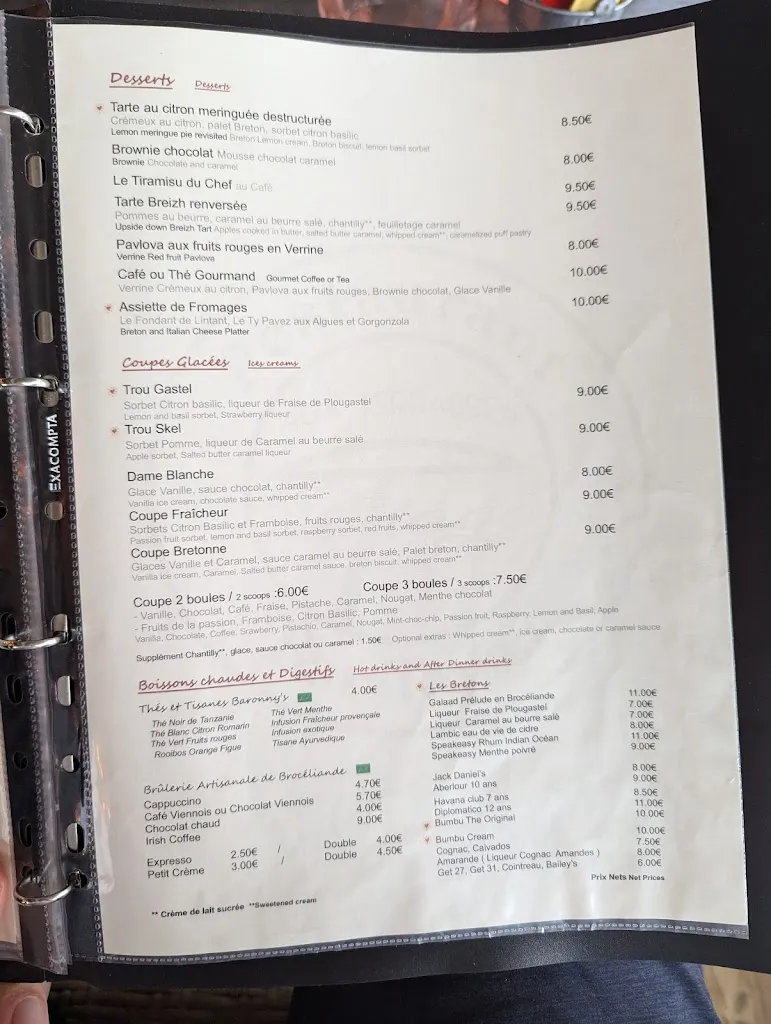 Menu_Aux Terrasses De La Plage_Trinité-sur-Mer_image_4