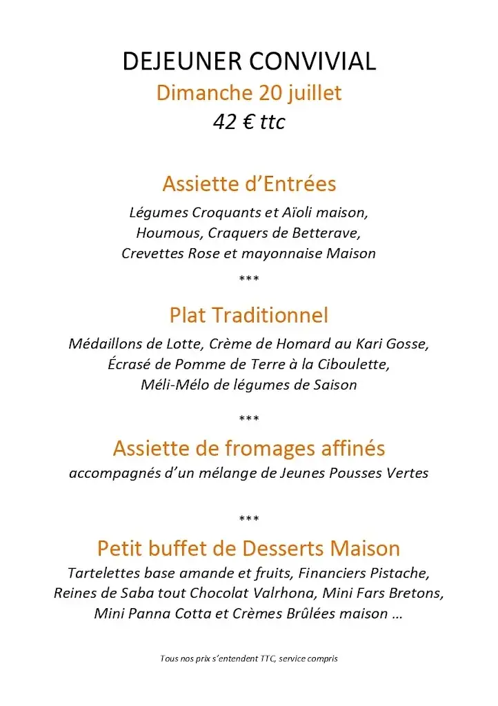 Menu_Restaurant Fleur d'Aubépine_Vraie-Croix_image_2