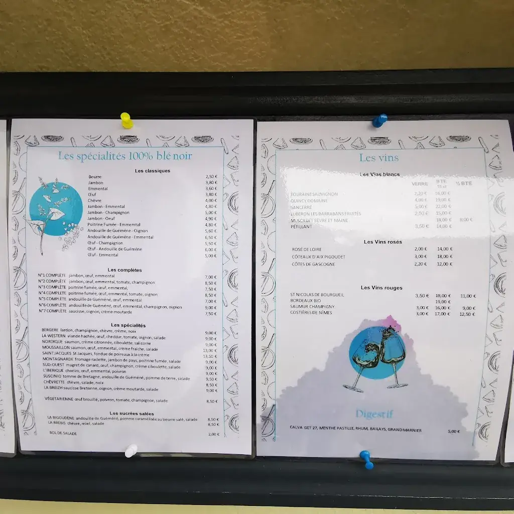 Menu_Restaurant Fleur d'Aubépine_Vraie-Croix_image_4