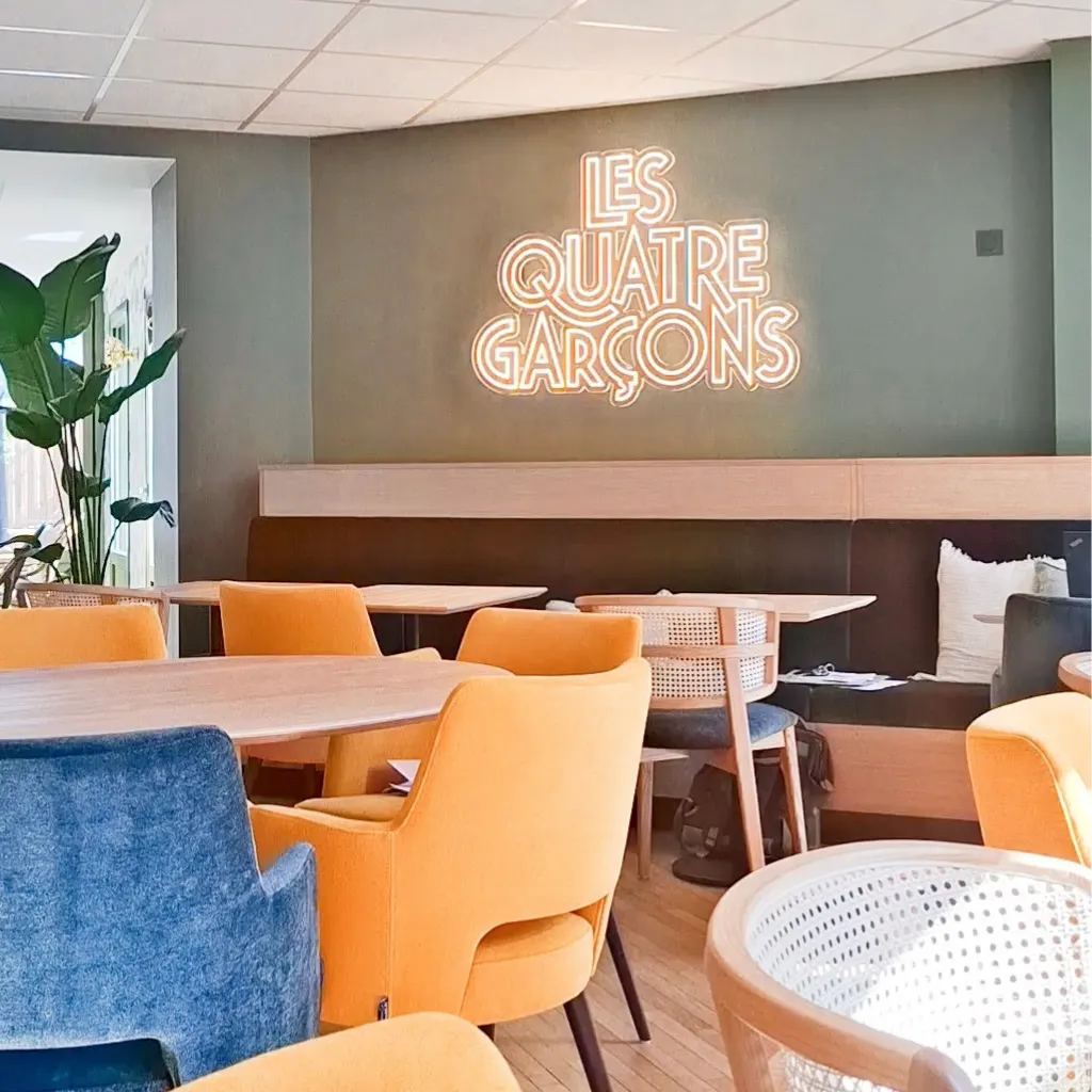 Les Quatre Garçons restaurant in Guerche-de-Bretagne