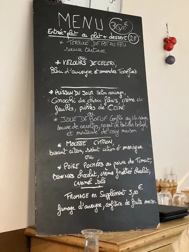 Menü_Le Bistrot de Pierrot - Restaurant traditionnel Vichy_Vichy_Bild_2