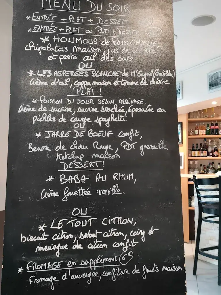 Menü_Le Bistrot de Pierrot - Restaurant traditionnel Vichy_Vichy_Bild_3