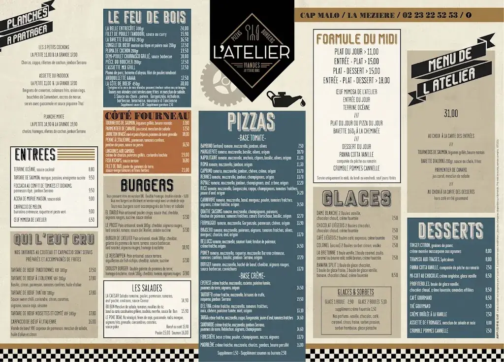 Menu_Brasserie l'Atelier_Mézière_image_1