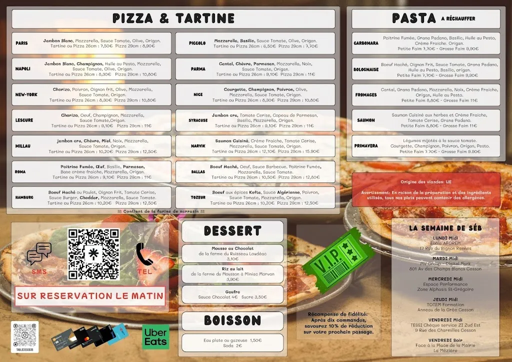 Menu_La Table De Seb_Mézière_image_1