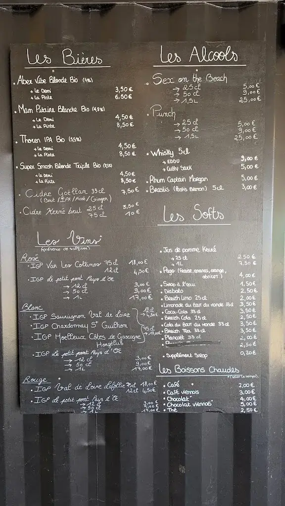 Menu_La Blanche Hermine - Guinguette_Landunvez_image_1