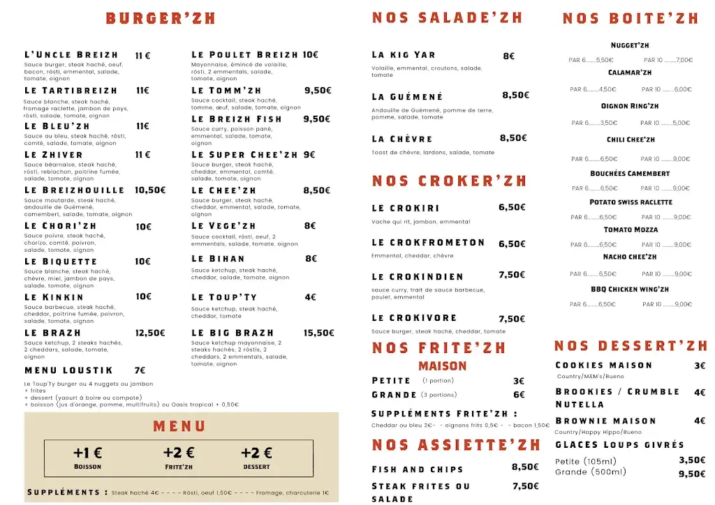 Menu_Uncle Breizh Landévant_Landévant_image_1