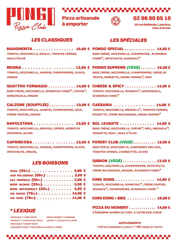 Menu_Pongo Pizza club_Lancieux_image_1