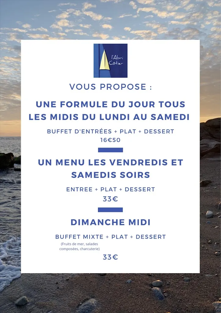 Menu_L’Abri Côtier_Lanildut_image_1