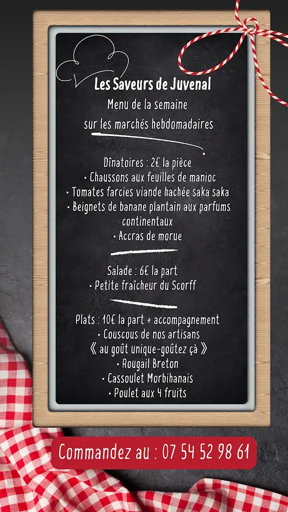 Menu_RESTAURANT Le Maître d'Hôtel - Les Saveurs de Juvenal_Lanester_image_3