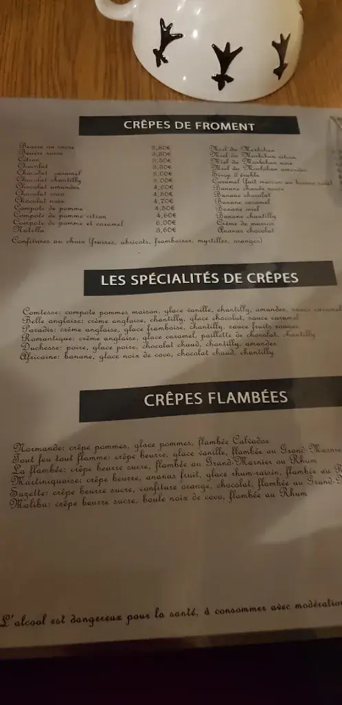 Menu_Crêperie Des Forges_Lanouée_immagine_2