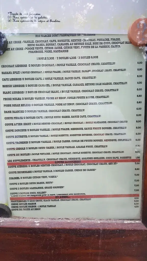 Menu_Crêperie Des Forges_Lanouée_immagine_4