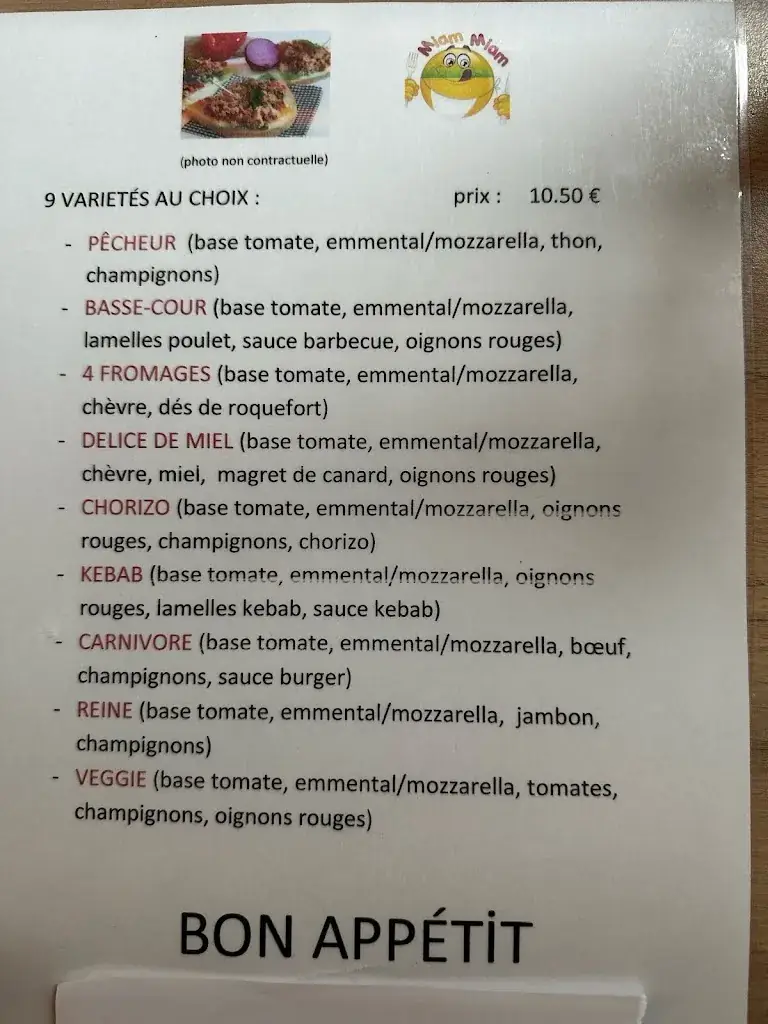 Menu_Route 29_Landivisiau_image_1