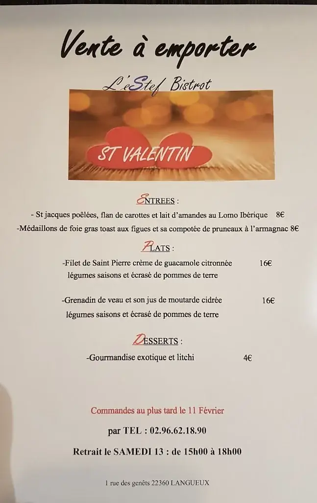 Menu_L'estef Bistrot_Langueux_image_2