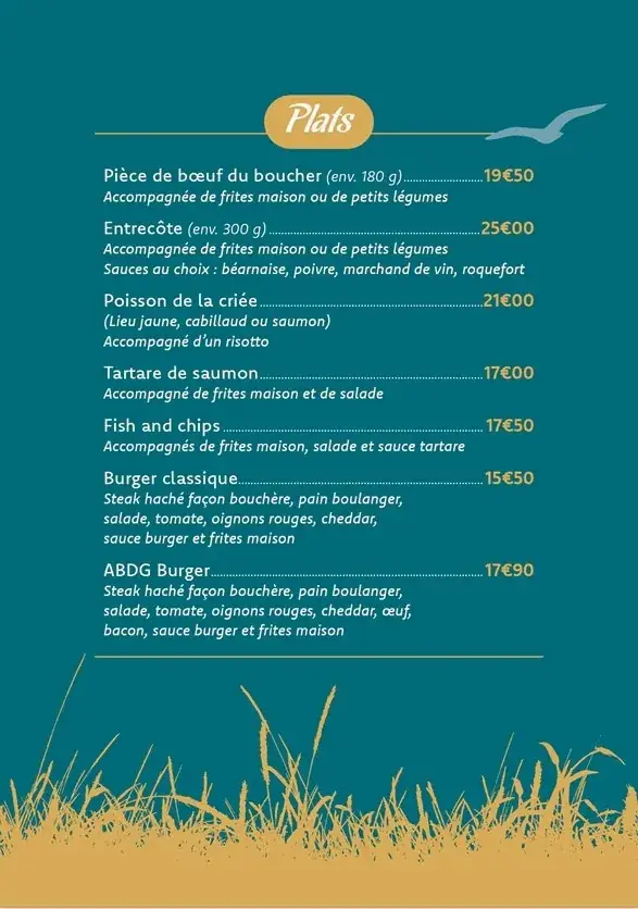 Menu_Au bistrot des grèves_Langueux_image_4