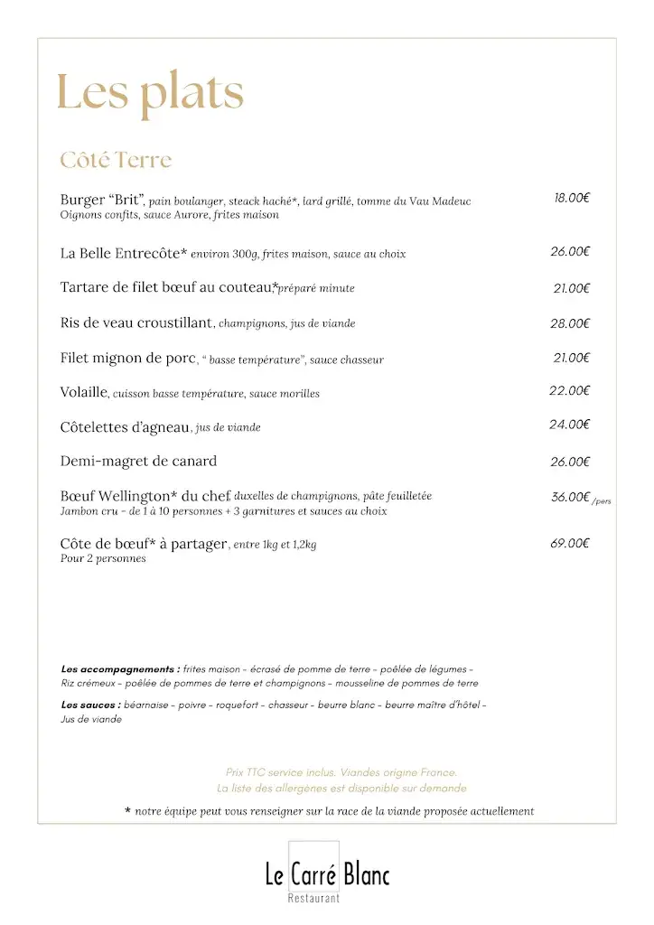 Menu_Restaurant Le Carré Blanc Saint-Brieuc Langueux_Langueux_image_2