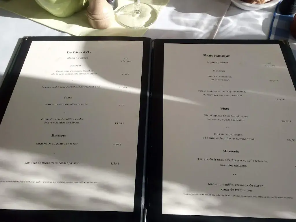 Menu_Le Bistrot de Gaston_Lanvallay_image_1