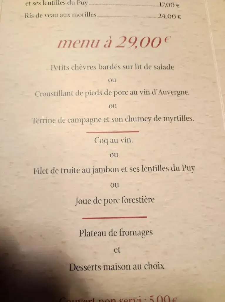 Menu_La Souillarde_Besse-et-Saint-Anastaise_imagen_3