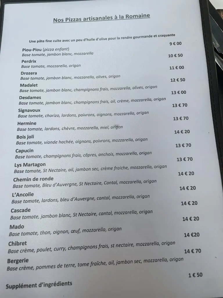 Menu_BRASSERIE LES PLANCHES_Besse-et-Saint-Anastaise_image_2