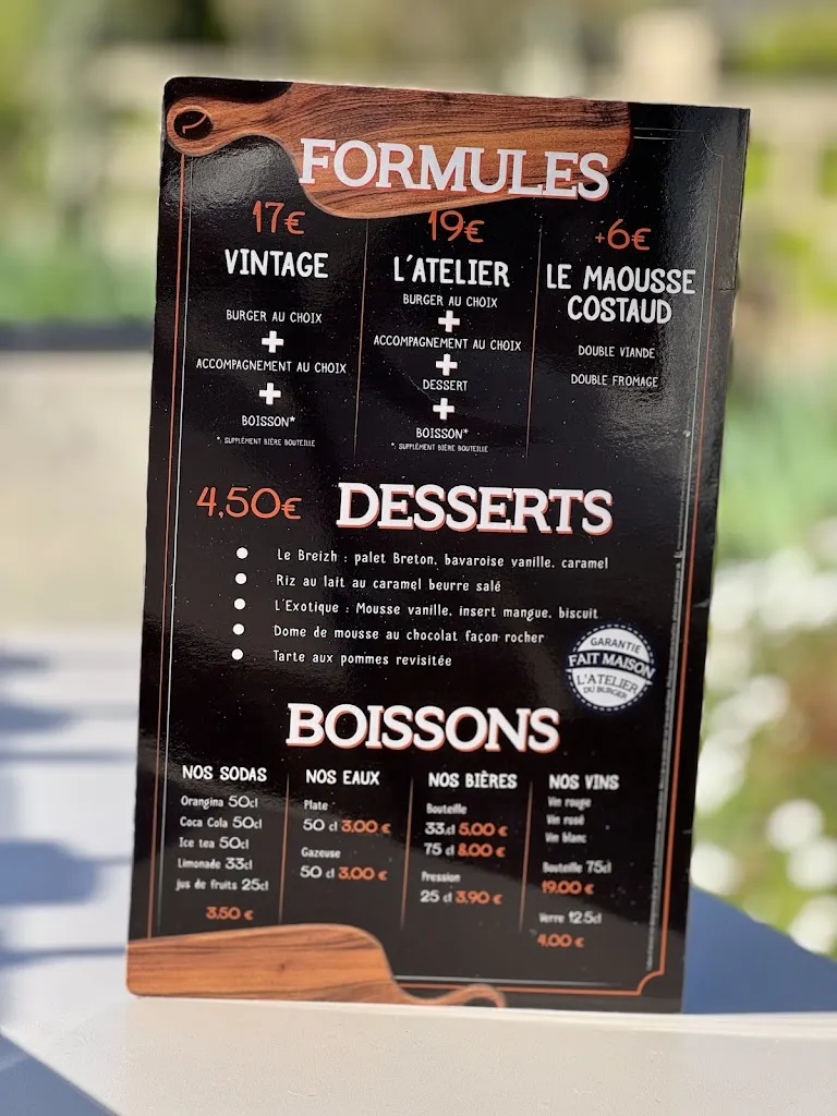 Menu_L'ATELIER DU BURGER_Lamballe-Armor_image_2