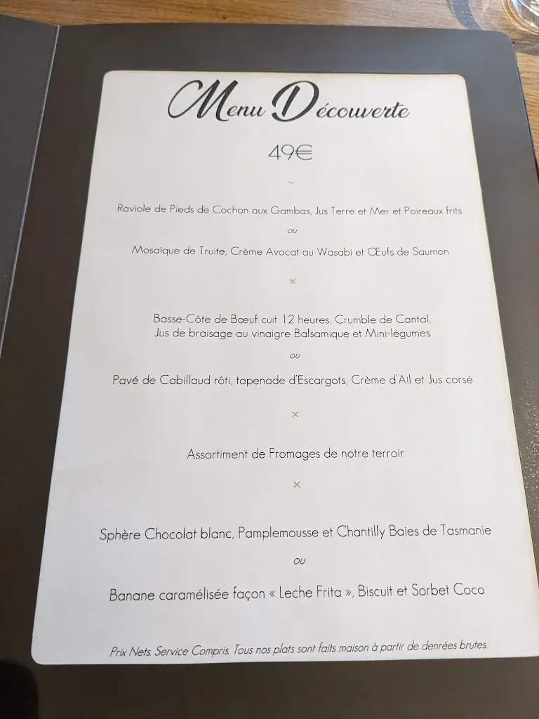 Menu_Restaurant @ Mildiss_Besse-et-Saint-Anastaise_image_2