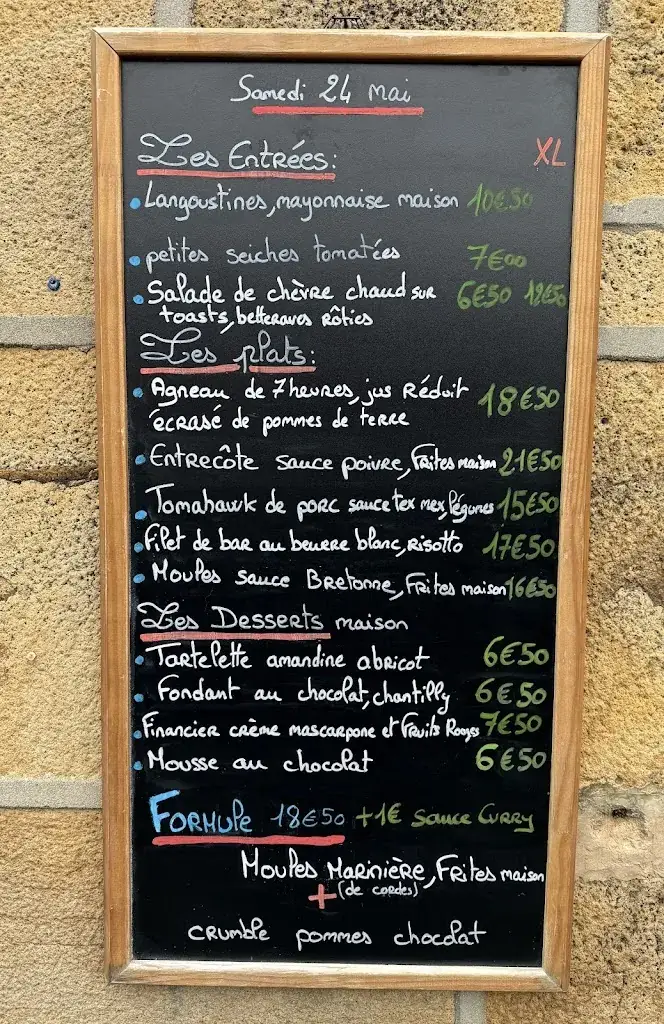 Menü_Saveurs des Halles_Faou_Bild_1