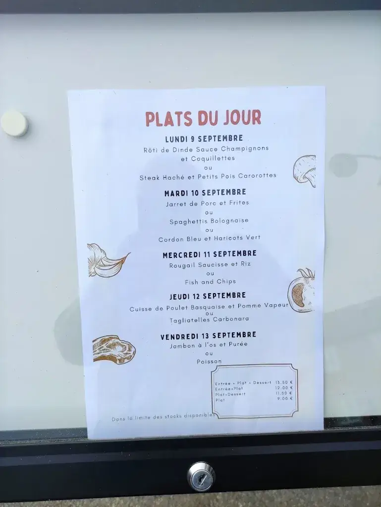 Menu_Restaurant de la Vallée_Quintin_immagine_1