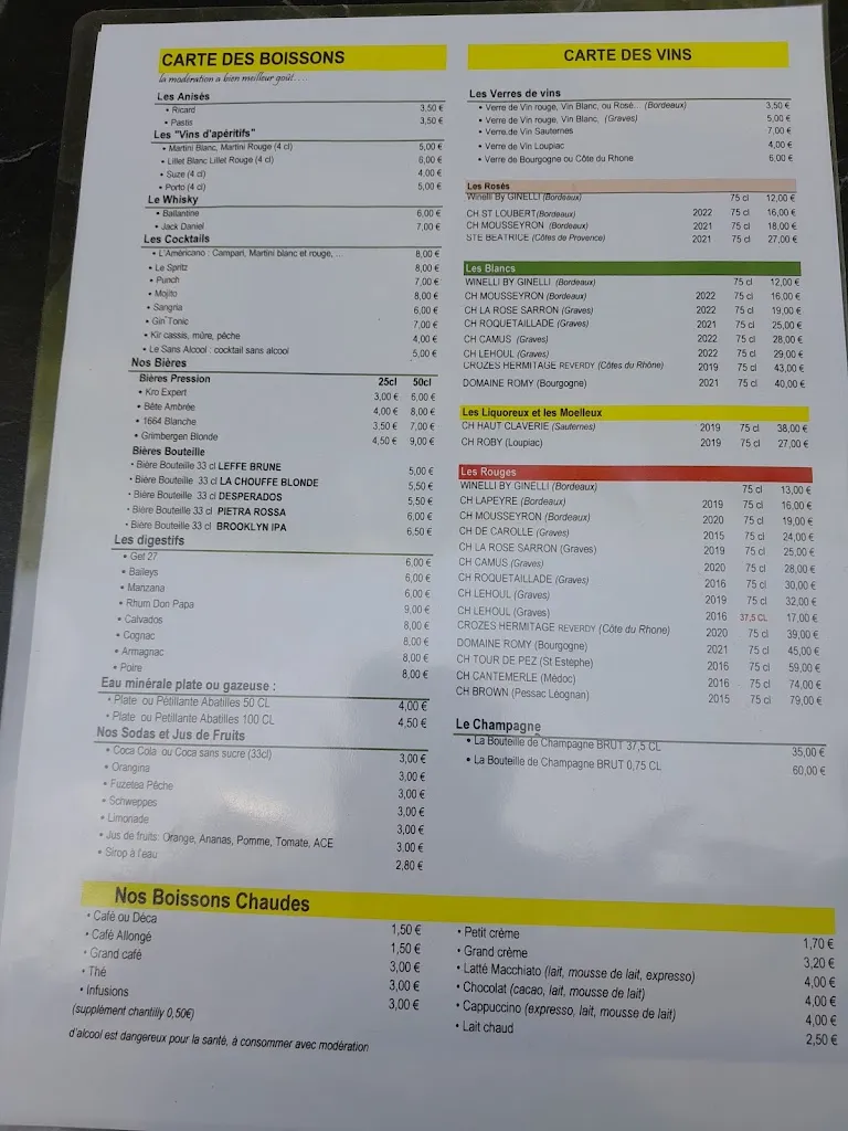 Menu_Le Bouchon Langonnais_Langon_immagine_1