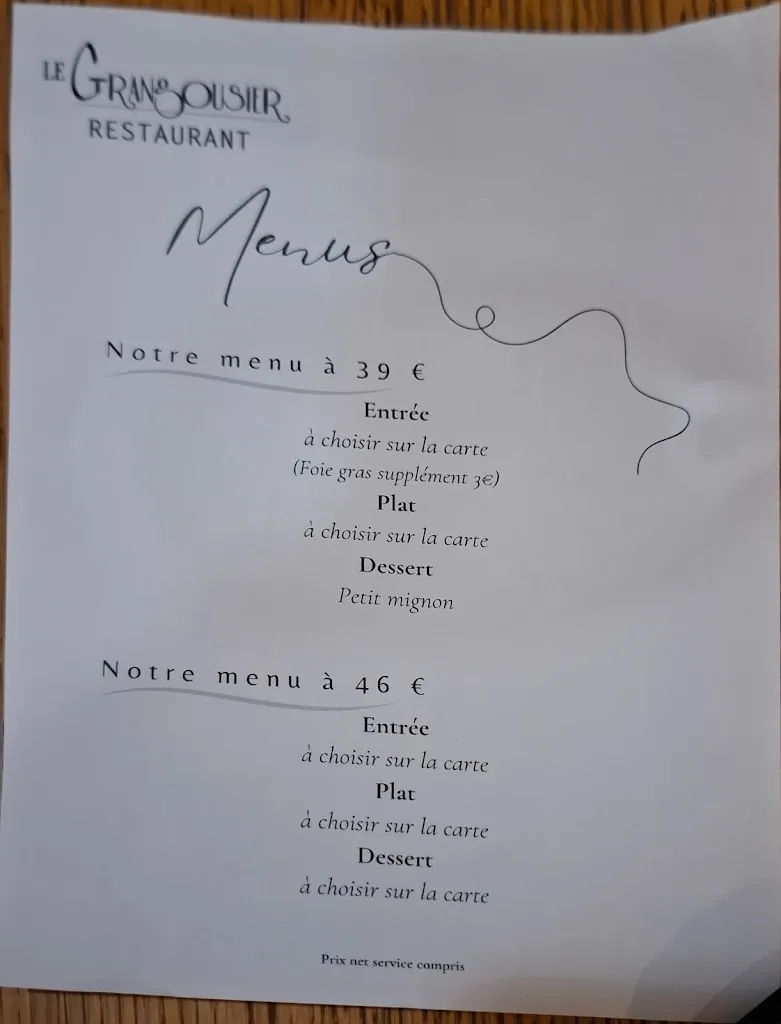 Menu_Le Grangousier_Langon_immagine_2