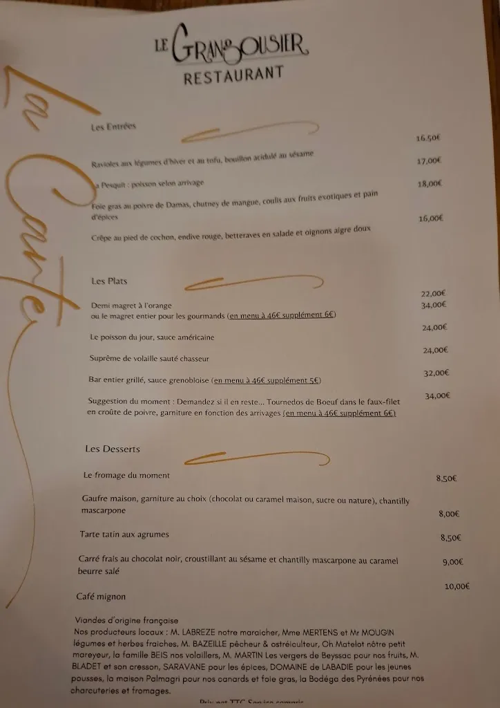 Menu_Le Grangousier_Langon_immagine_4