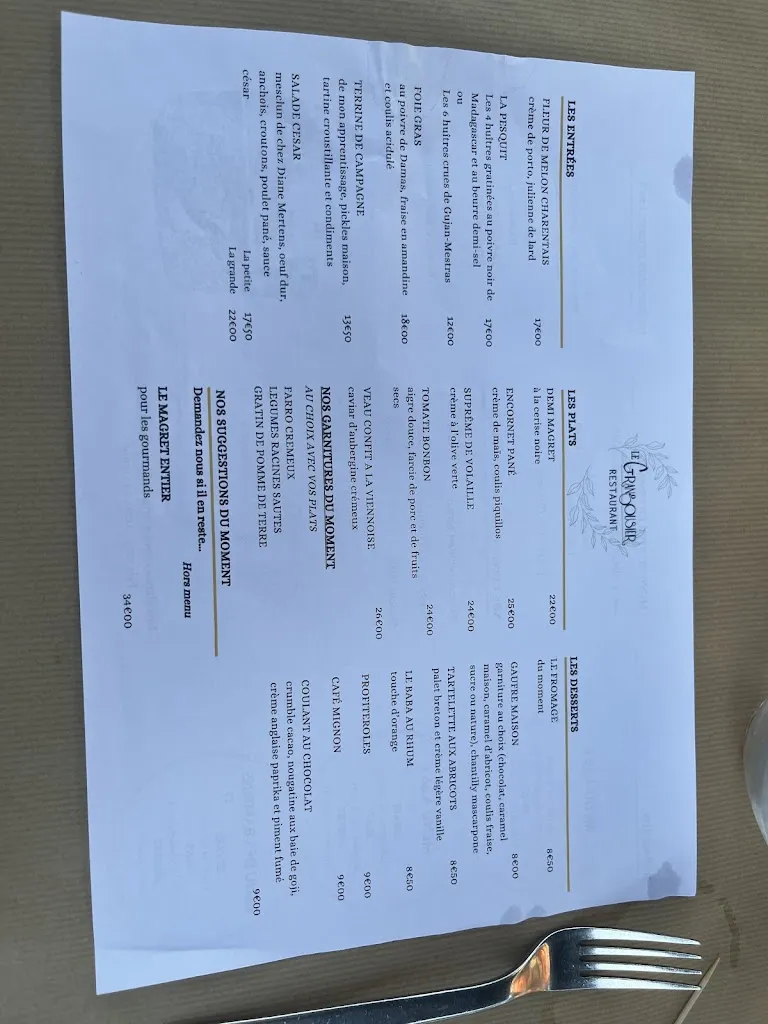 E R_Le Grangousier_Langon_recensione