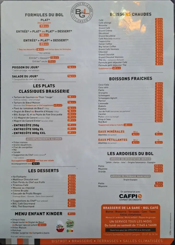 Menu_Brasserie de la Gare - BGL CAFE_Langon_image_3